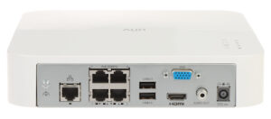 دستگاه ضبط 4کانال POE یونی ویو مدل NVR301-04LS2-P4