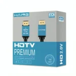 کابل 5متری HDMI 4K مدل HAING-HI-0501-4KR-4K