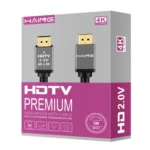 کابل 3متری HDMI 4K مدل HAING-HI-0301-4KR-4K