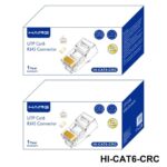 سوکت شبکه RJ45 مدل HAING HI-CAT6-CRC UTP Cat6 RJ45